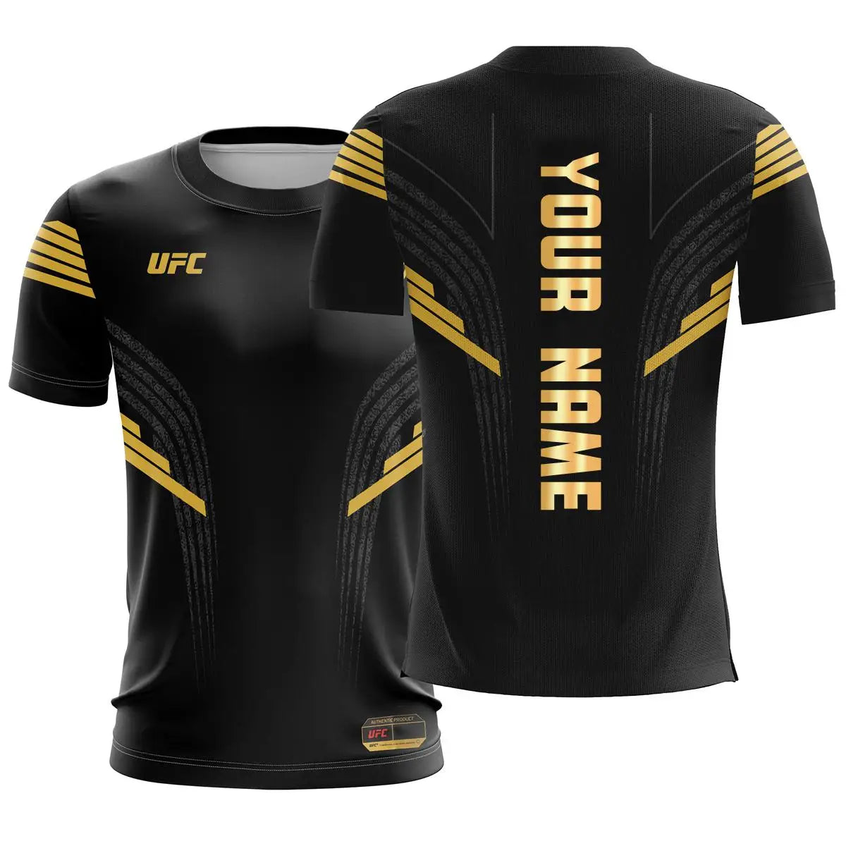 Custom Name UFC 2025 Fan T-Shirt โ Casual Sports Short Sleeve