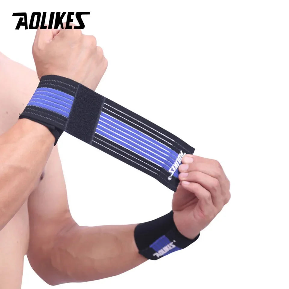 Gym Wrist Brace Wrap (1PC) | Cotton Elastic Support Bandage