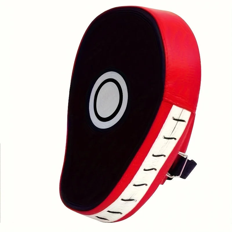 1pc Curved Boxing Target Pad – Taekwondo & Sanda Precision Strike Mitt for Adult and Kids Training