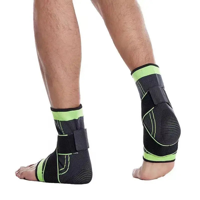Compression Ankle Brace Protector | Adjustable Strap for Gym & Sport