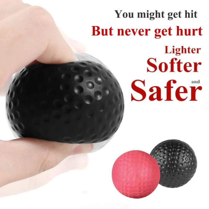 Muay Thai Boxing Speed Ball With Head Band For Sanda Boxing Fighting Fast Speed Reaction Time Training Boxing Reflex Trainer