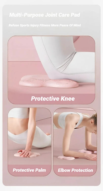 Tpe Thickened Anti Slip Yoga Kneeling Protective Pad Knee Soft Flat Support Slow Rebound Non-Slip Sports Fitness Mat Solid Elbow