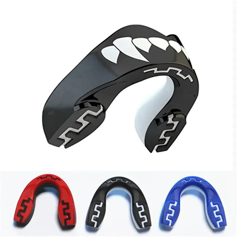 3D Double-Layer Boxing Mouth Guard – Adult Fit with Case