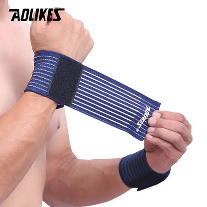 Gym Wrist Brace Wrap (1PC) | Cotton Elastic Support Bandage