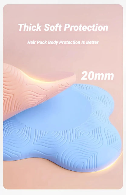 Tpe Thickened Anti Slip Yoga Kneeling Protective Pad Knee Soft Flat Support Slow Rebound Non-Slip Sports Fitness Mat Solid Elbow