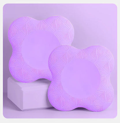 Tpe Thickened Anti Slip Yoga Kneeling Protective Pad Knee Soft Flat Support Slow Rebound Non-Slip Sports Fitness Mat Solid Elbow