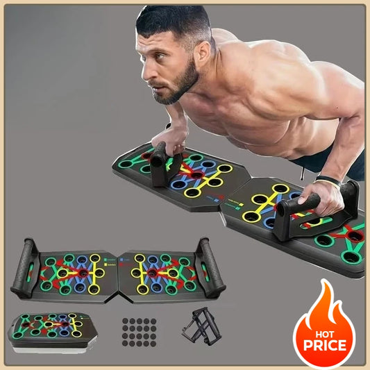 All-in-One Push-Up Board | Foldable Home Gym Tool
