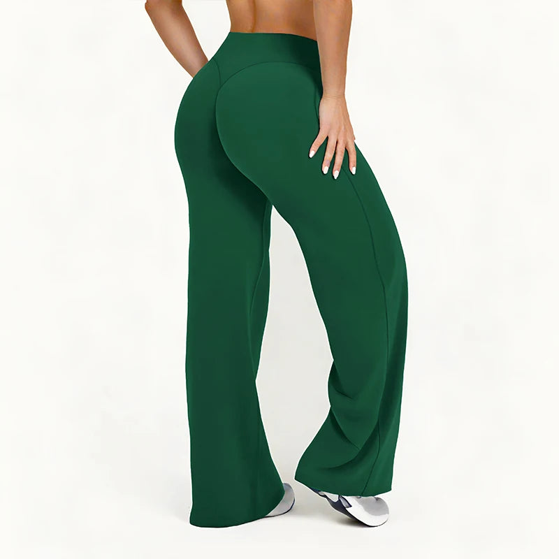 Women's Ultra Soft Straight-Leg Sport Pants | Mid-Waist Naked Feel