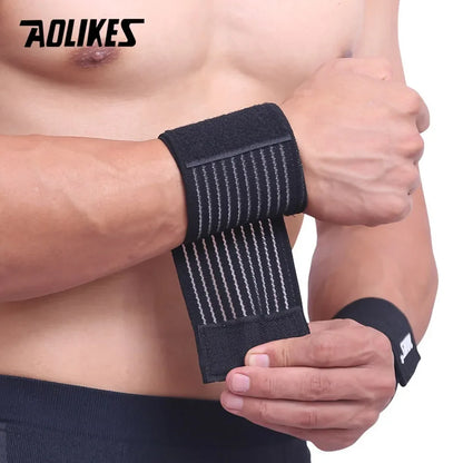 Gym Wrist Brace Wrap (1PC) | Cotton Elastic Support Bandage