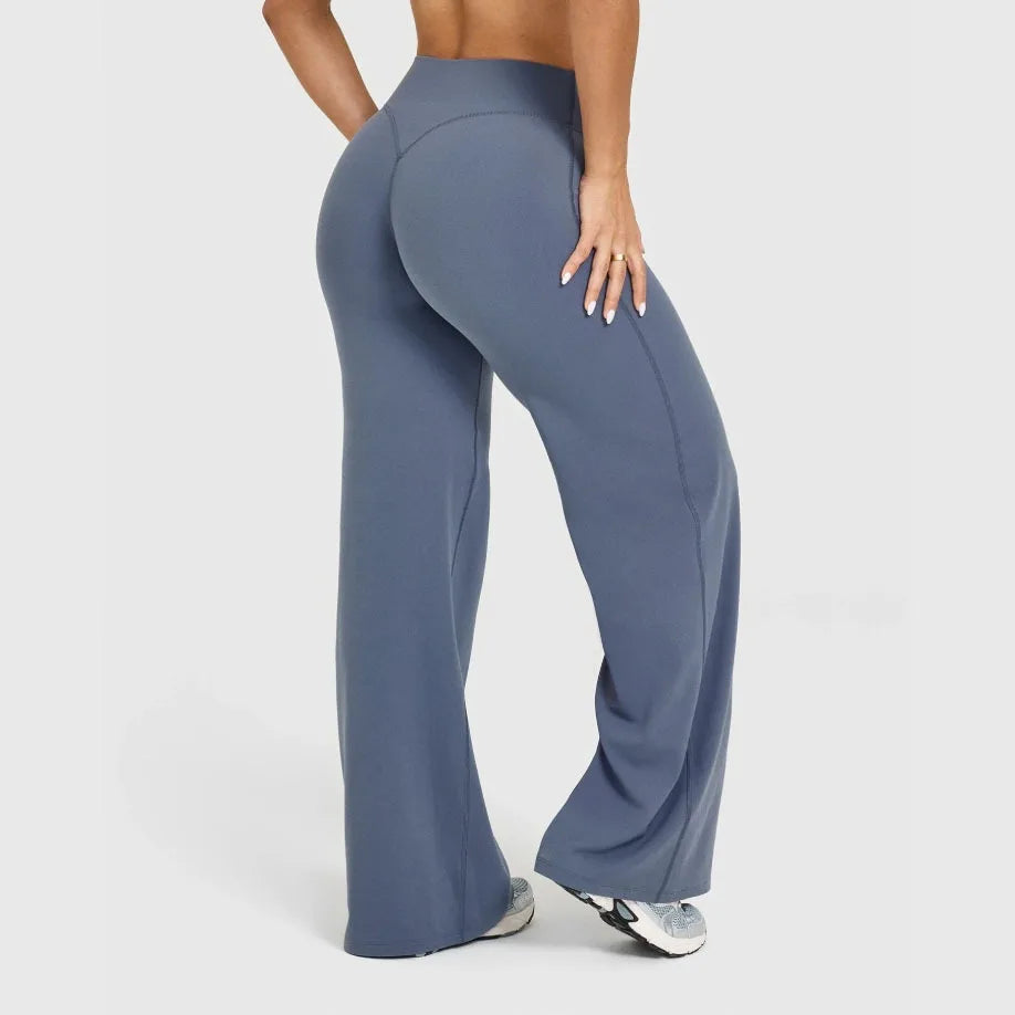 Women's Ultra Soft Straight-Leg Sport Pants | Mid-Waist Naked Feel
