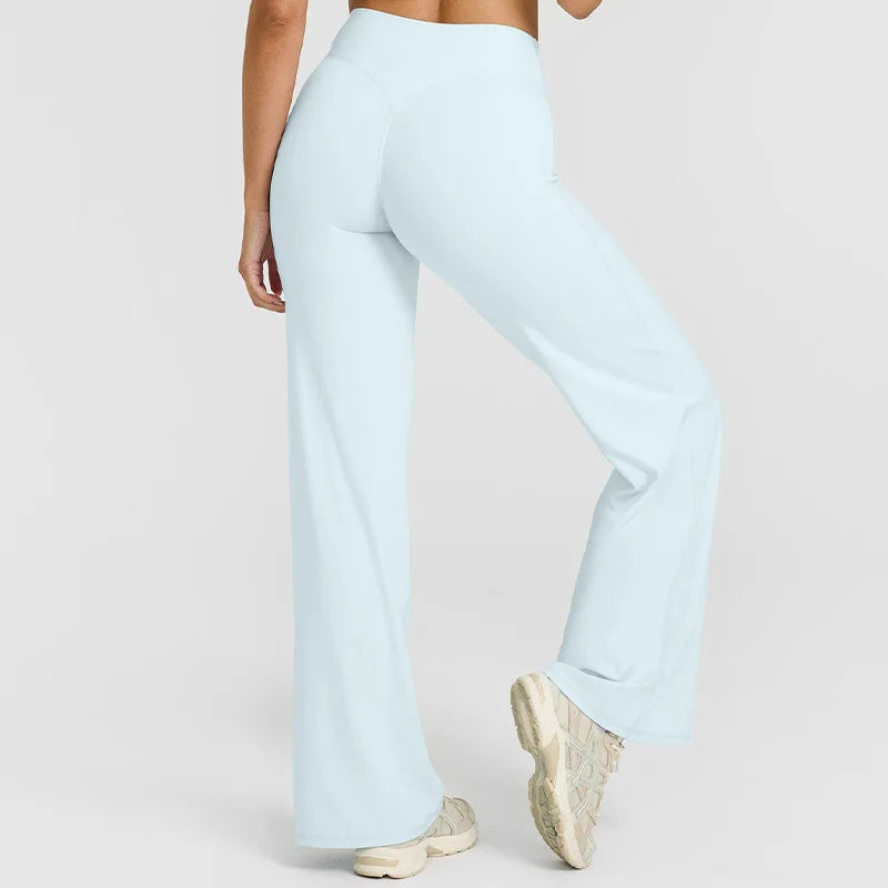 Women's Ultra Soft Straight-Leg Sport Pants | Mid-Waist Naked Feel