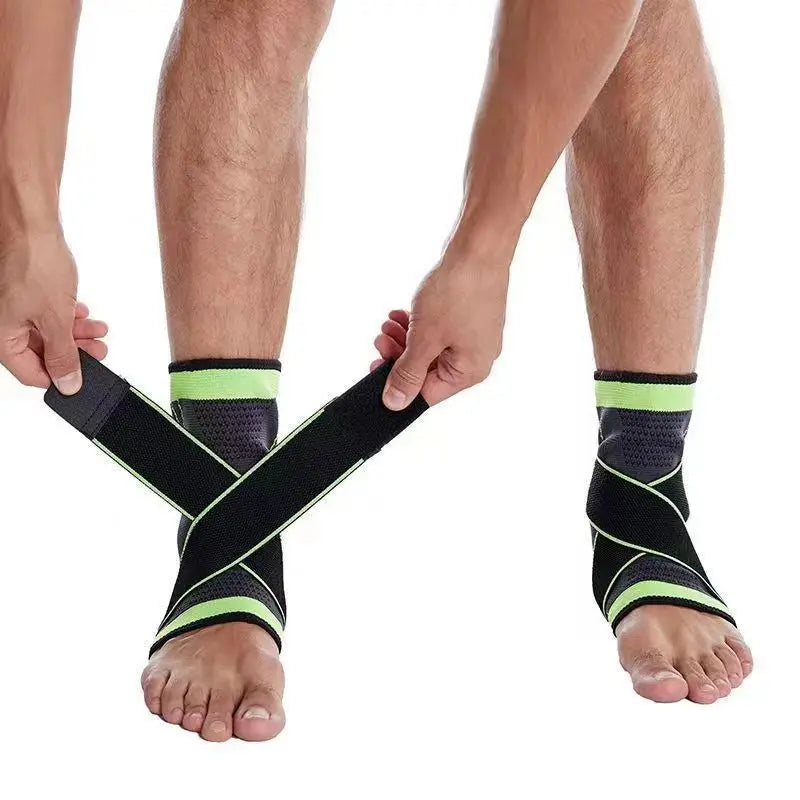 Compression Ankle Brace Protector | Adjustable Strap for Gym & Sport