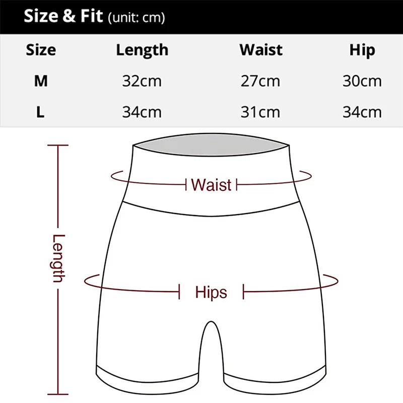 Women's High Waist Fitness Shorts | Gym & Sportswear Running Shorts