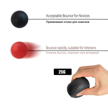 Muay Thai Boxing Speed Ball With Head Band For Sanda Boxing Fighting Fast Speed Reaction Time Training Boxing Reflex Trainer