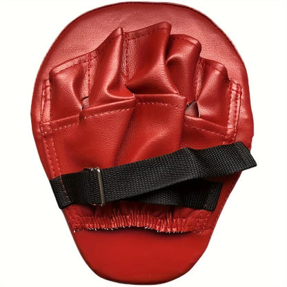 1pc Curved Boxing Target Pad – Taekwondo & Sanda Precision Strike Mitt for Adult and Kids Training