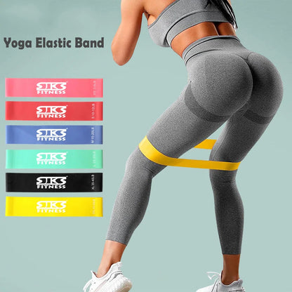 Elastic Stretching Band – Yoga, Fitness, Leg Toning & Core Training