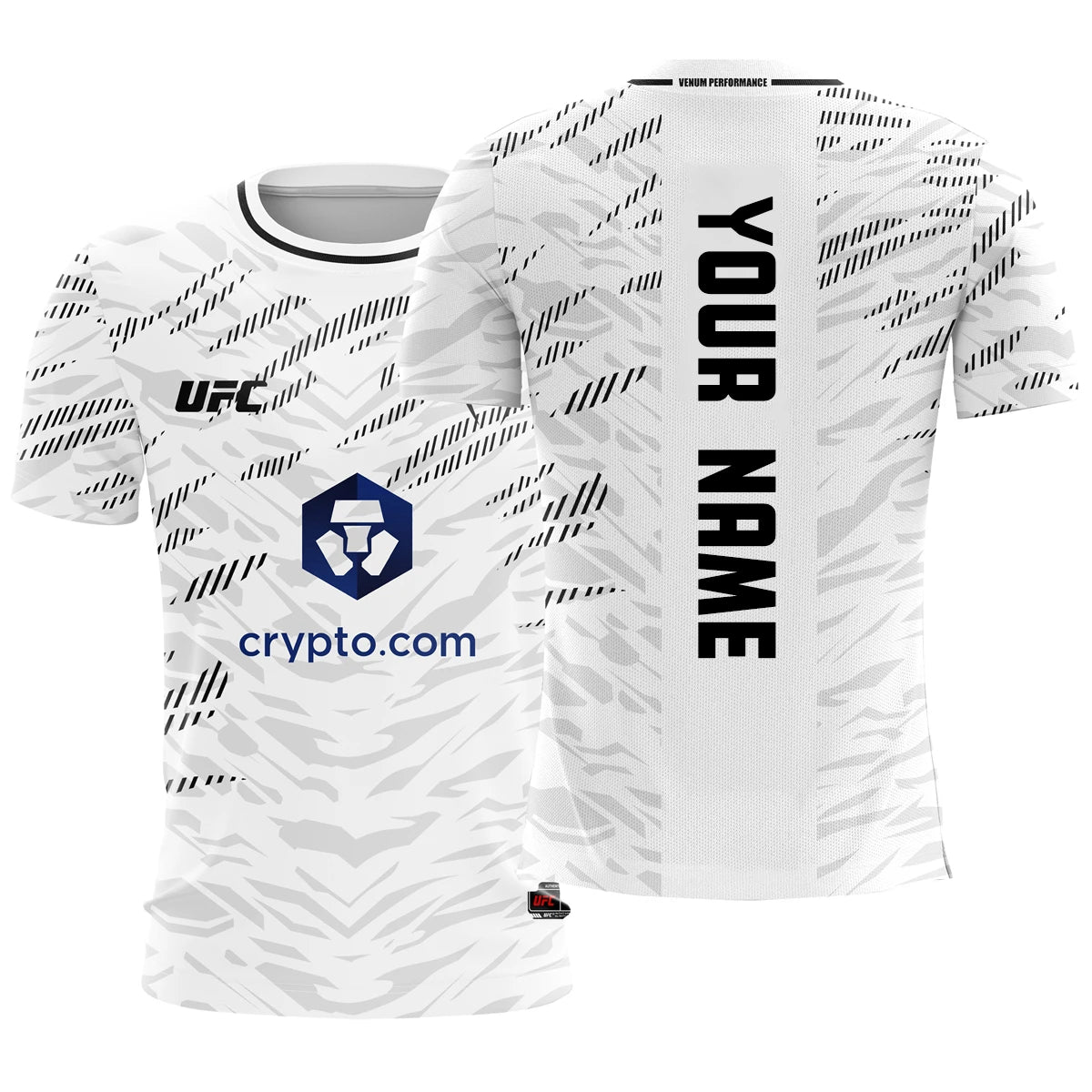 Custom Name UFC 2025 Fan T-Shirt – Casual Sports Short Sleeve