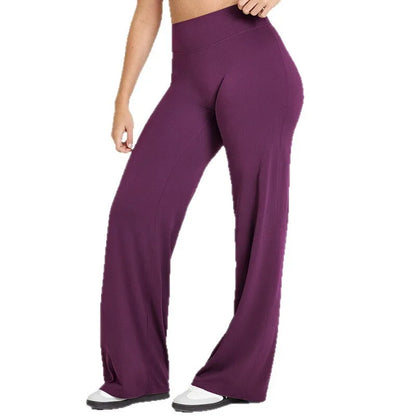 Women's Ultra Soft Straight-Leg Sport Pants | Mid-Waist Naked Feel