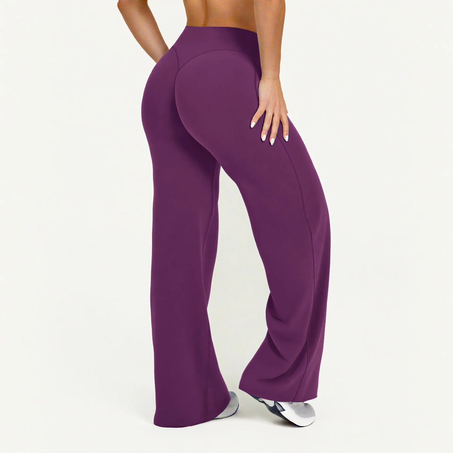 Women's Ultra Soft Straight-Leg Sport Pants | Mid-Waist Naked Feel