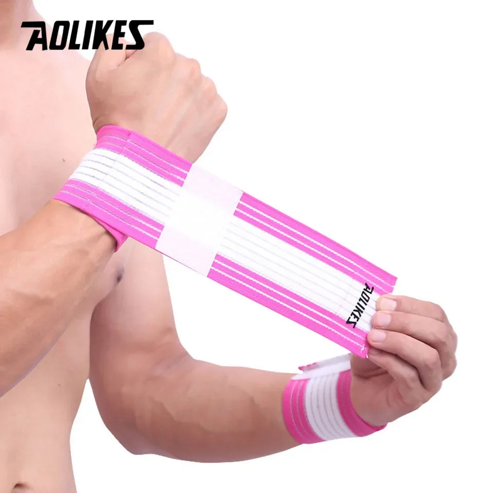 Gym Wrist Brace Wrap (1PC) | Cotton Elastic Support Bandage