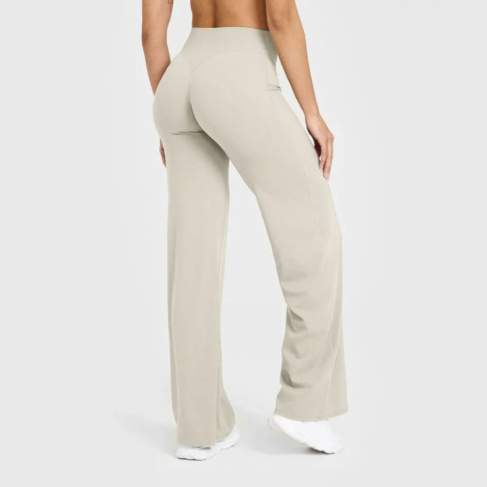Women's Ultra Soft Straight-Leg Sport Pants | Mid-Waist Naked Feel