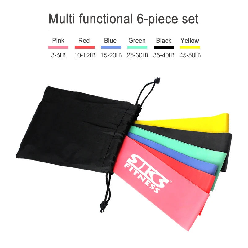 Elastic Stretching Band – Yoga, Fitness, Leg Toning & Core Training