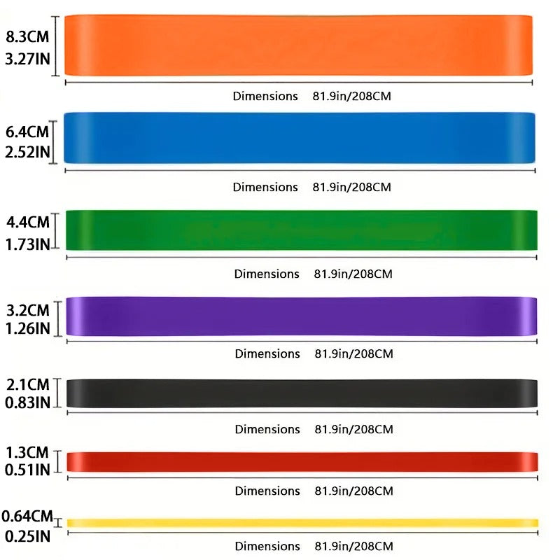 Latex Resistance Bands