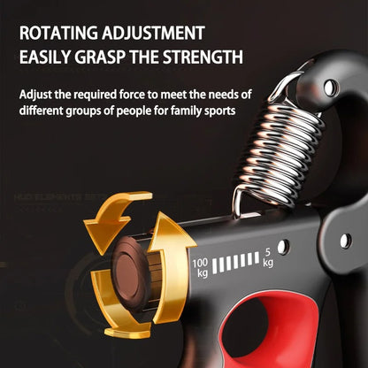 5-150KG Grip Strength Gym Wrist Expander Hand Strengthener